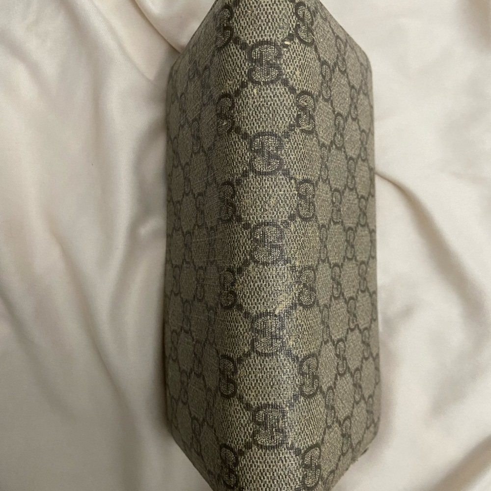 Gucci Beige/Brown GG Zip-Around Wallet - Picture 3 of 8
